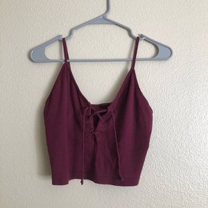 Brandy Melville John Galt lace front tank
